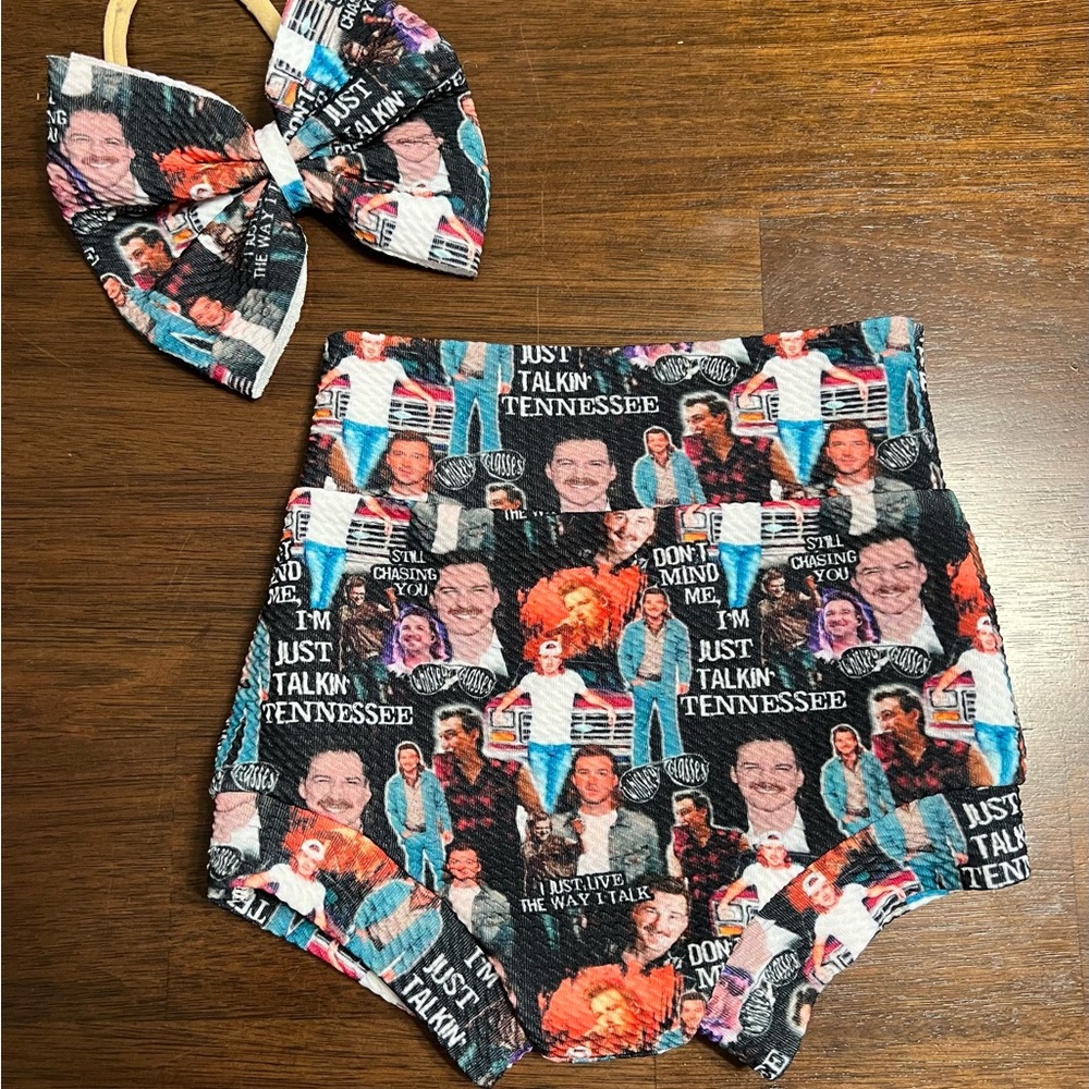 Bummie and bow set